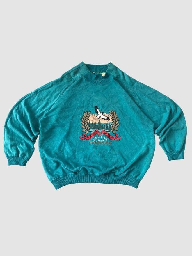 BUNDLE OF 10 VINTAGE 90S MIXED BRAND SWEATSHIRTS — image 7 of 12