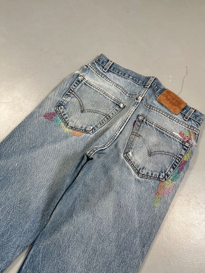 Vintage Levi’s 505 Hand Stitch 1of1 Denim – Men’s 32 — image 5 of 6
