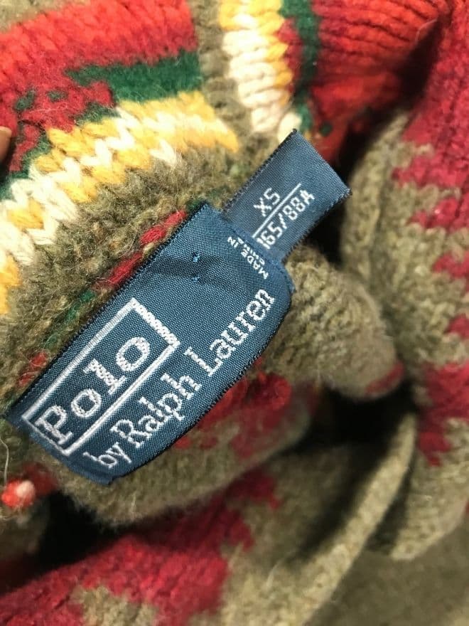 Vintage Polo Ralph Lauren Knit Sweater | Size XS — image 8 of 10