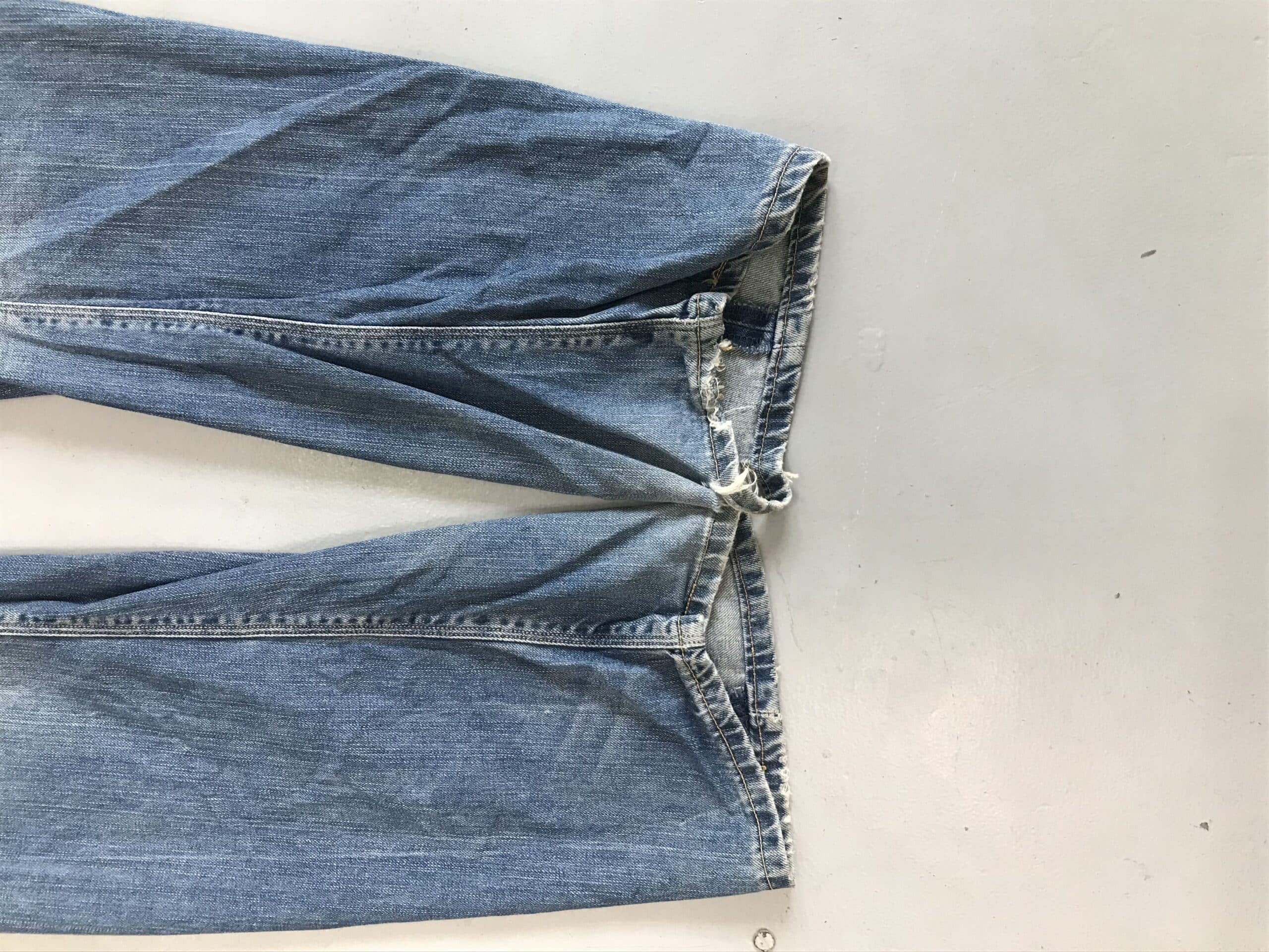 Vintage Levi’s Engineer Jeans Denim | Classic Blue Workwear | Size 34 — image 11 of 13