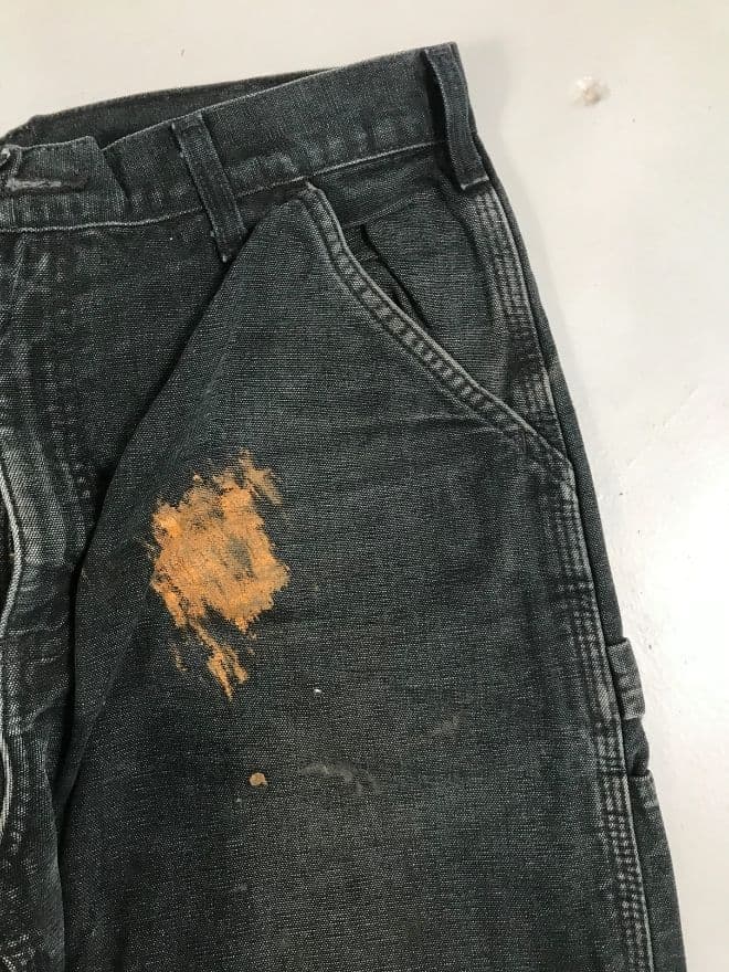 Vintage Carhartt Blanket-Lined Carpenter Denim – Size 34 — image 7 of 8