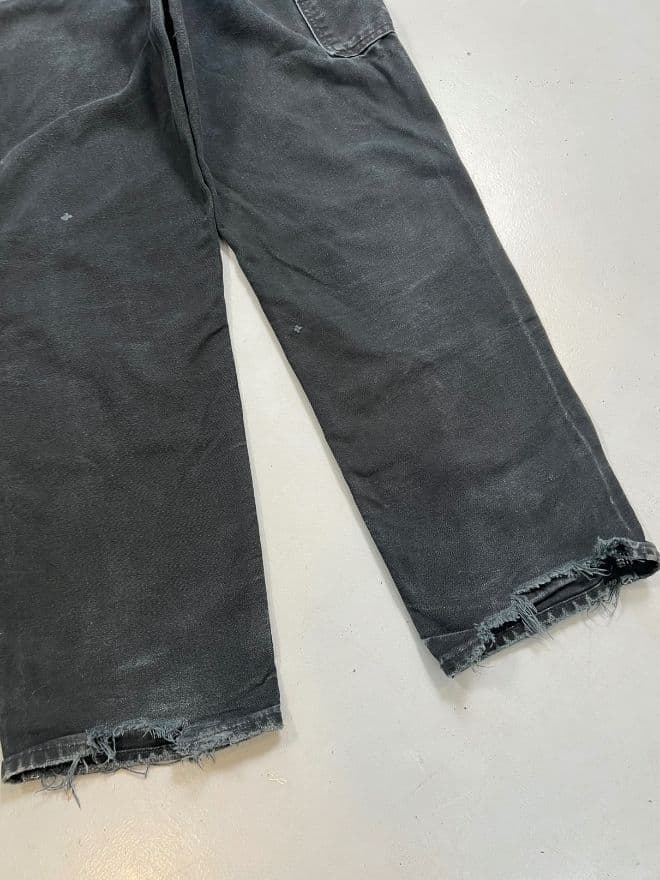 Rare Vintage Carhartt Double Knee Workwear Pants | Black | Size 32 — image 6 of 13