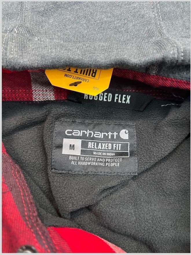 Bundle of Factory Leftover Carhartt Hoodies & Flannel Hooded Jackets — image 44 of 48