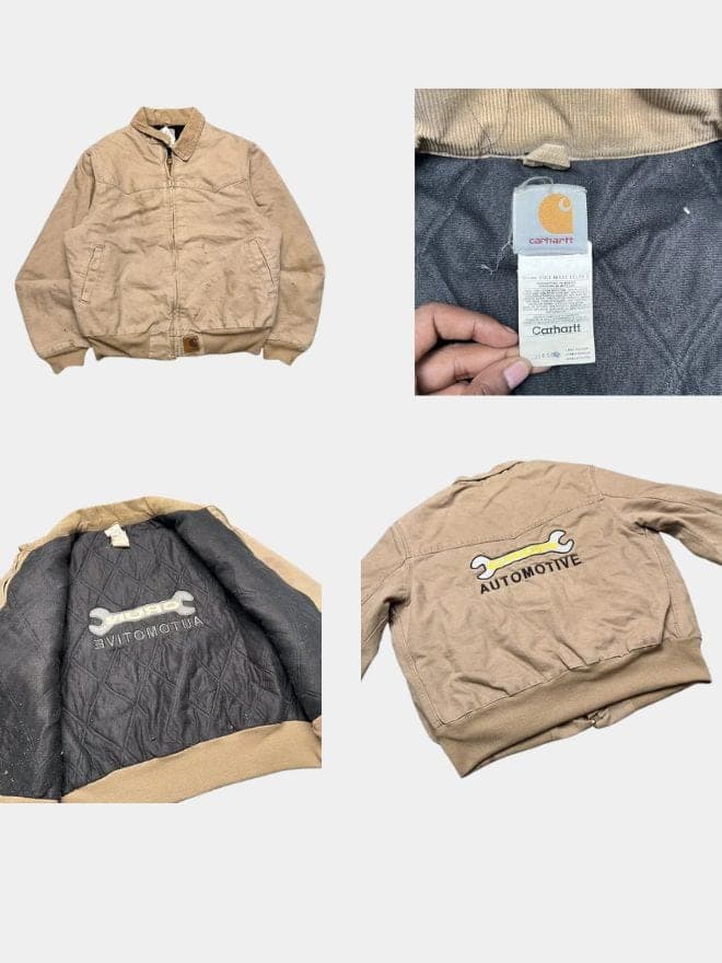 Bundle Of Vintage Carhartt Blanket-Lined Jacket — image 8 of 8