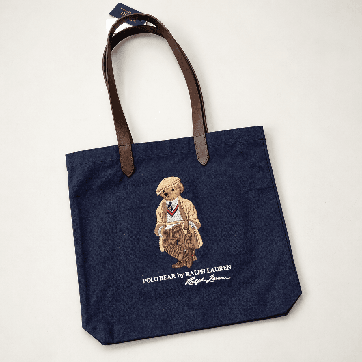 Ralph Lauren Polo Bear Canvas Tote Bag – 20 Pieces Bundle — image 1 of 9