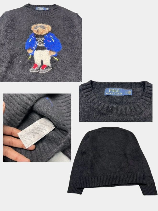 Bundle Of Vintage Ralph Lauren Polo Bear Sweater  — image 8 of 8