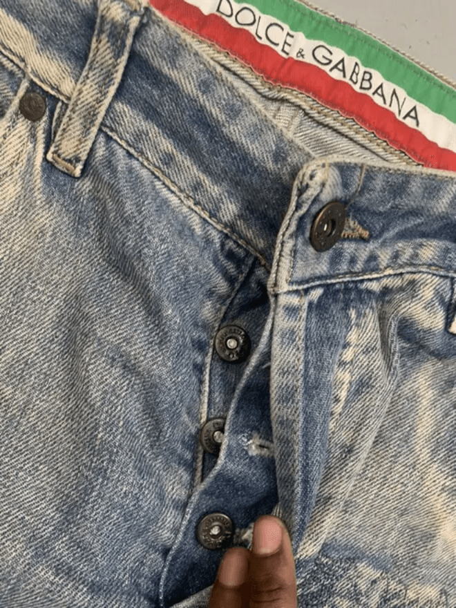 Vintage Dolce & Gabbana Denim Jeans — image 9 of 11