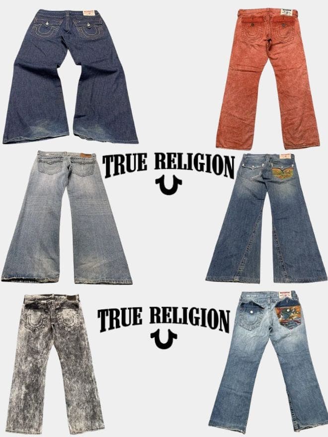 Bundle of Vintage True Religion Bootcut Denim — image 1 of 9