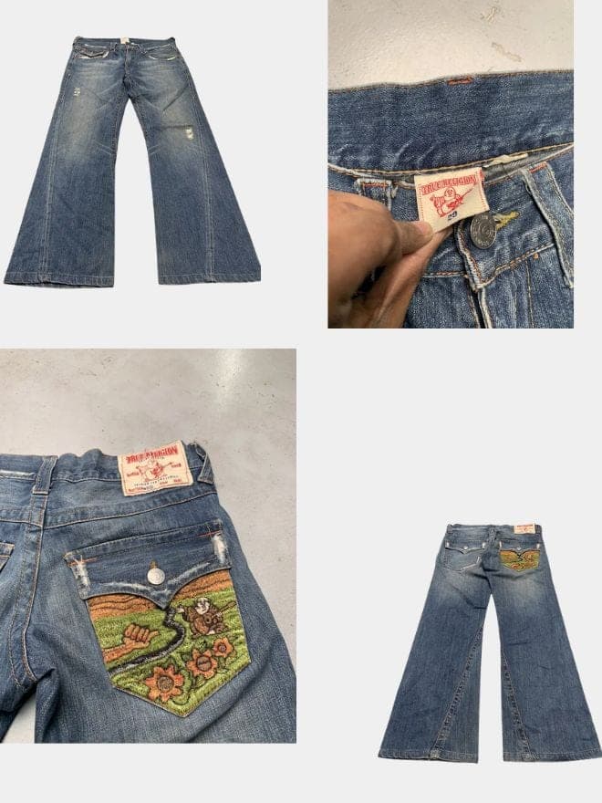 Bundle of Vintage True Religion Bootcut Denim — image 5 of 9