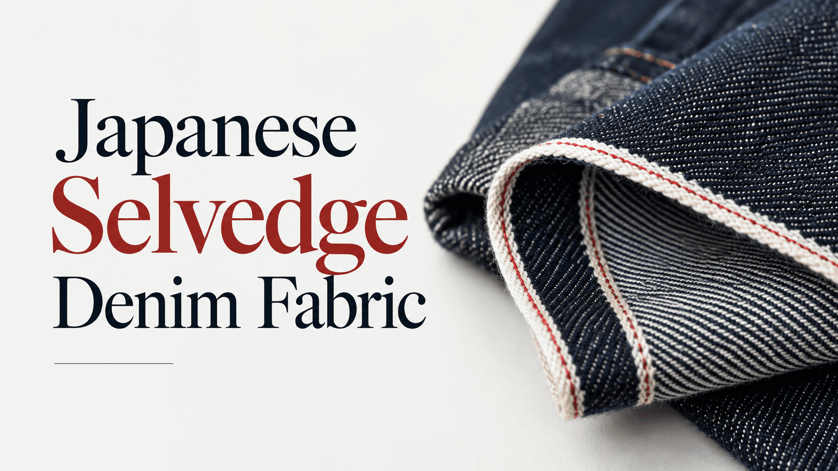 Japanese Selvedge Denim Fabric