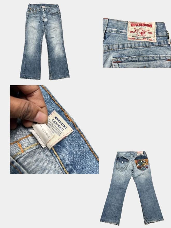 Bundle of Vintage True Religion Bootcut Denim — image 7 of 9