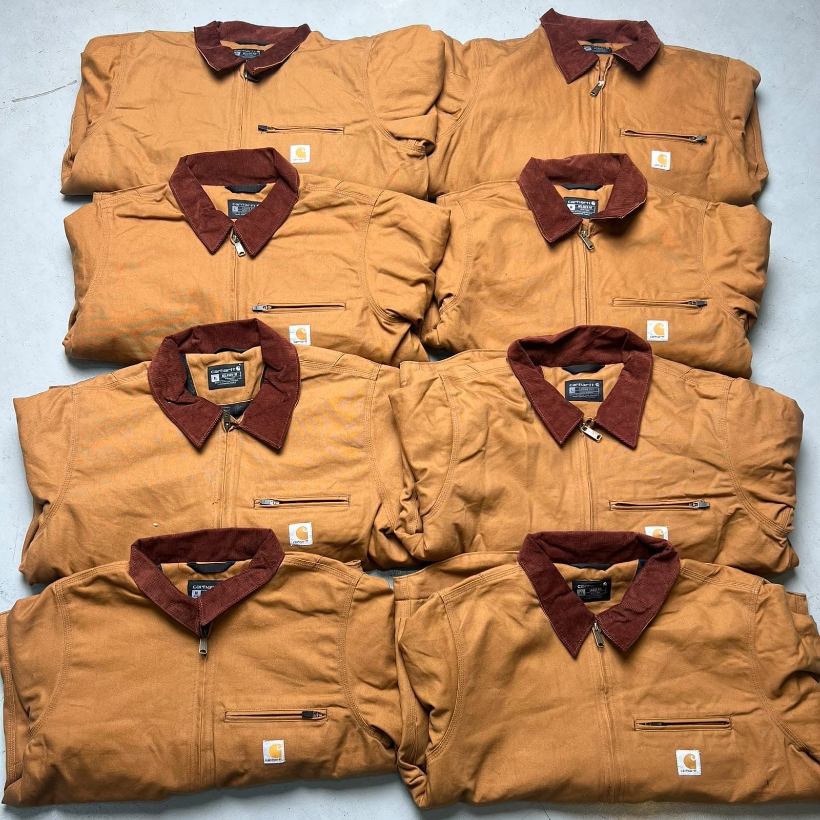 Carhartt Detroit Jacket Blanket-Lined Wholesale Bundle (10 Pieces) — image 1 of 10
