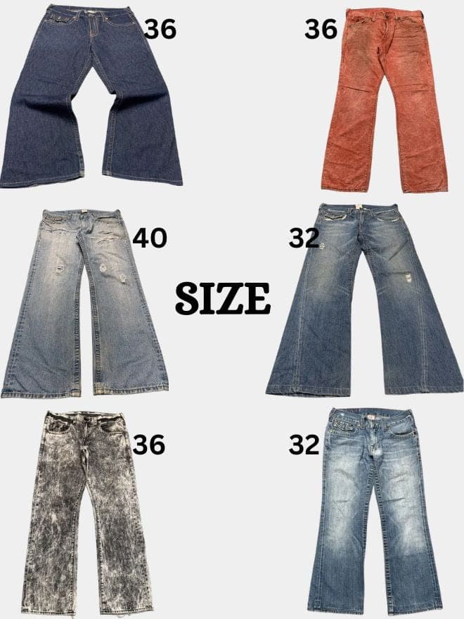 Bundle of Vintage True Religion Bootcut Denim — image 3 of 9