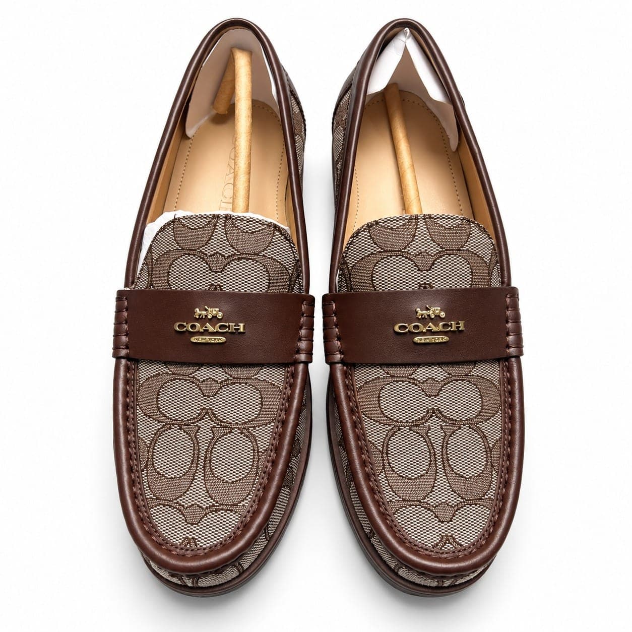 COACH Janie Signature Loafers- Maple Brown  — image 1 of 9