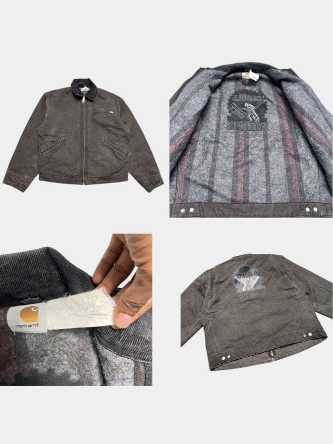 Bundle Of Vintage Carhartt Blanket-Lined Jacket — image 5 of 8