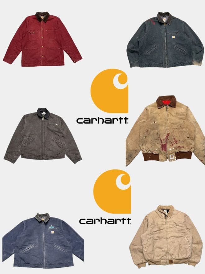 Bundle Of Vintage Carhartt Blanket-Lined Jacket — image 1 of 8