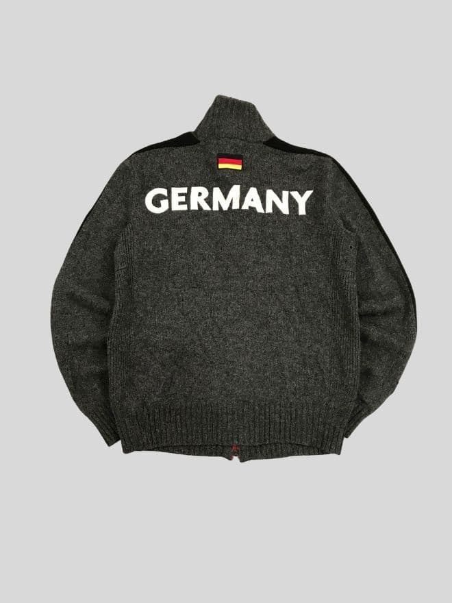 Vintage Polo Ralph Lauren Big Pony Germany Zip Sweater – Size M — image 1 of 9