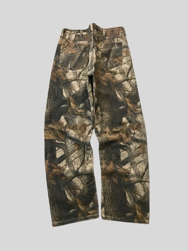 Rare Vintage Wrangler Realtree Double Knee Denim – Size 32 – Camo Workwear Jeans — image 1 of 9