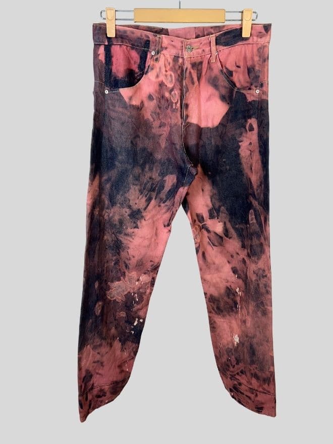 Vintage Levi’s Engineer Jeans – Acid Wash Denim | Size 34 — image 1 of 8