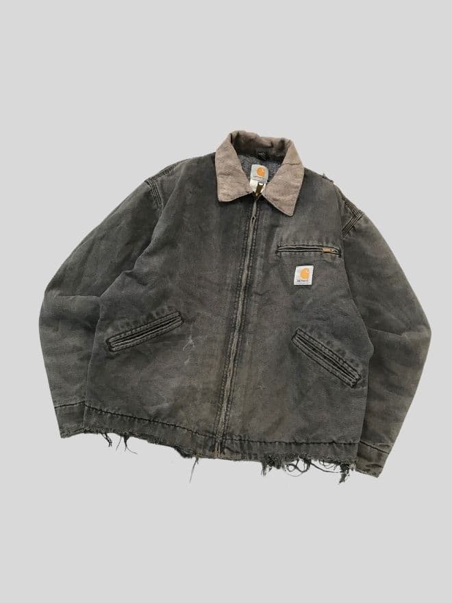 Carhartt Vintage 90s J01 BLK Detroit Jacket – Black – Size S — image 1 of 8