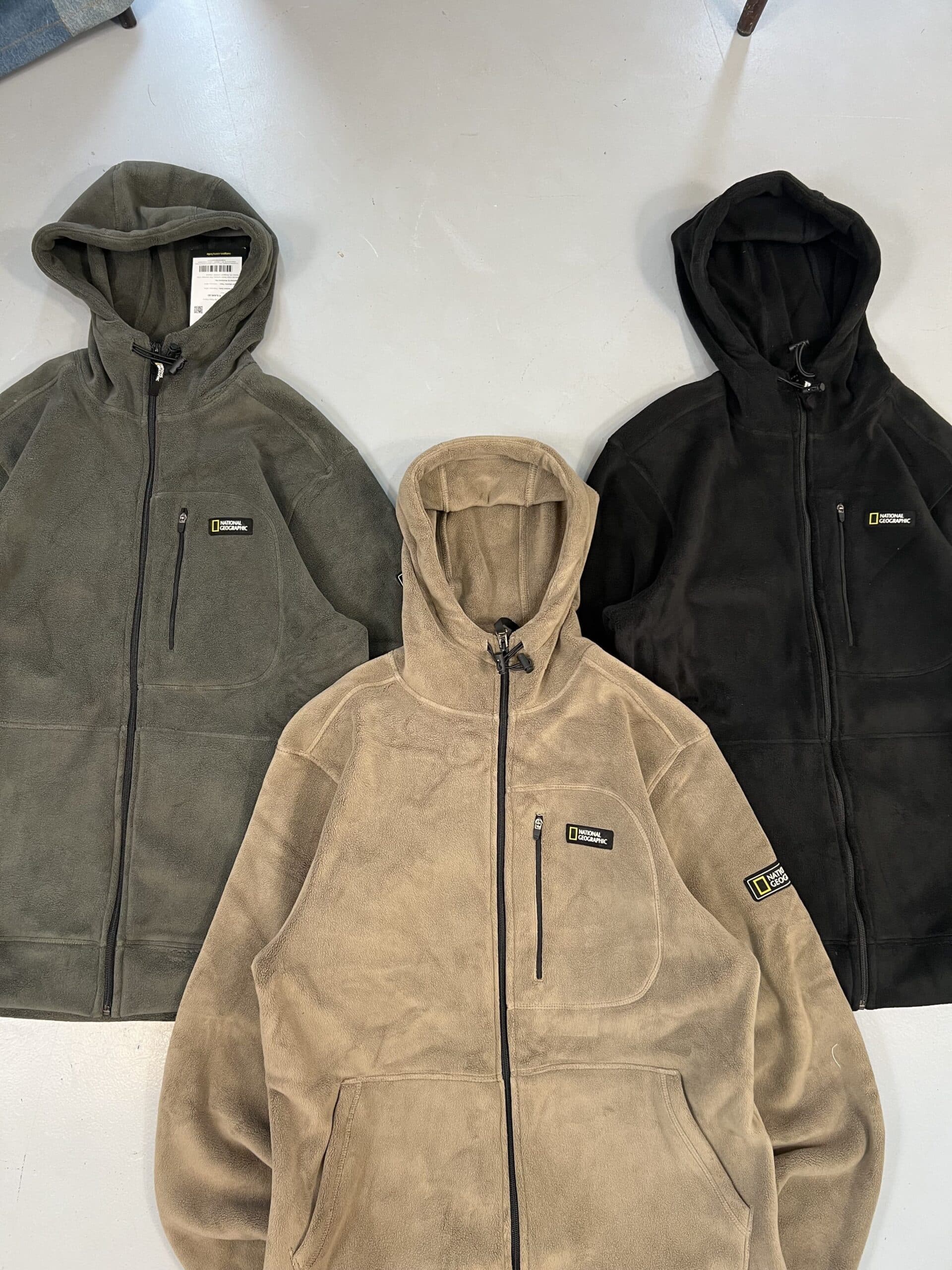 Bundle of Factory Leftover National Geographic Pullover Fleece Jackets alternate