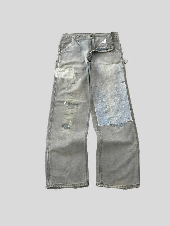 Vintage Carhartt B11 MDT Carpenter Workwear Denim – Size 30 — image 1 of 9