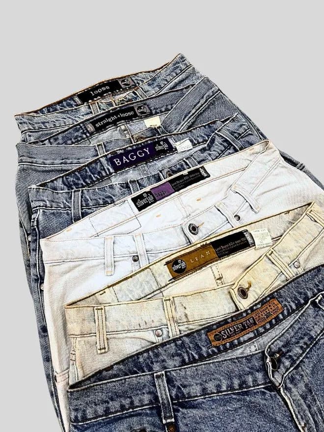 Vintage Levis Silver Tab Jeans- 100 Pcs