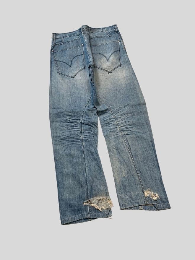 Vintage Levi’s Engineer Jeans Blue – Men’s 36 — image 1 of 9