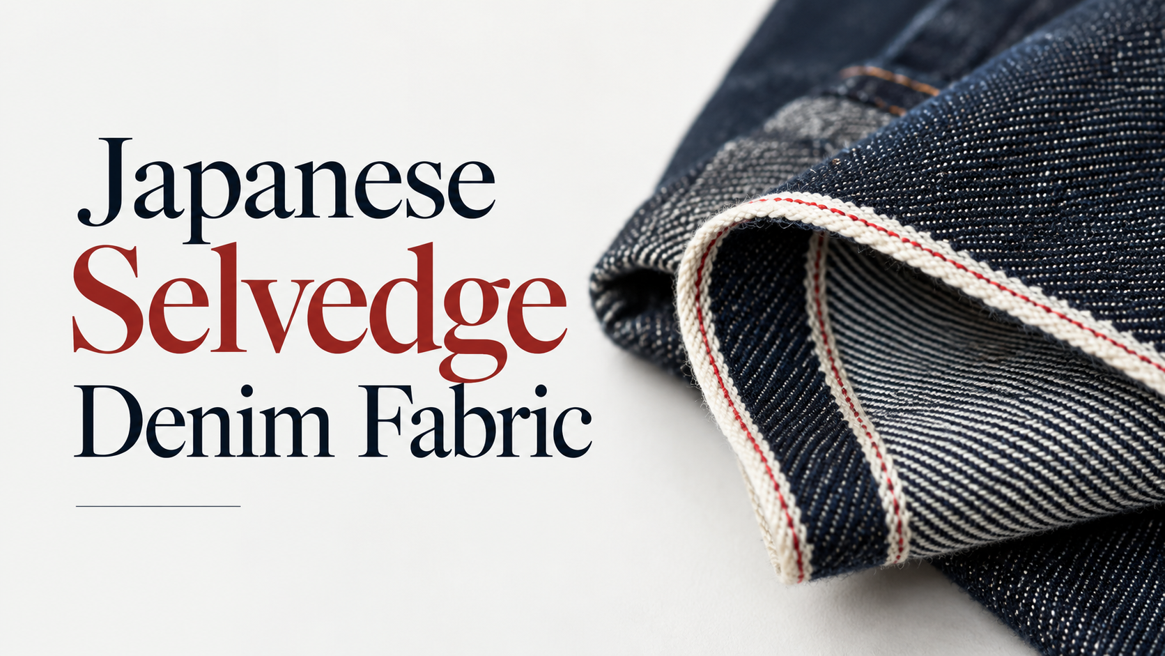 Japanese Selvedge Denim