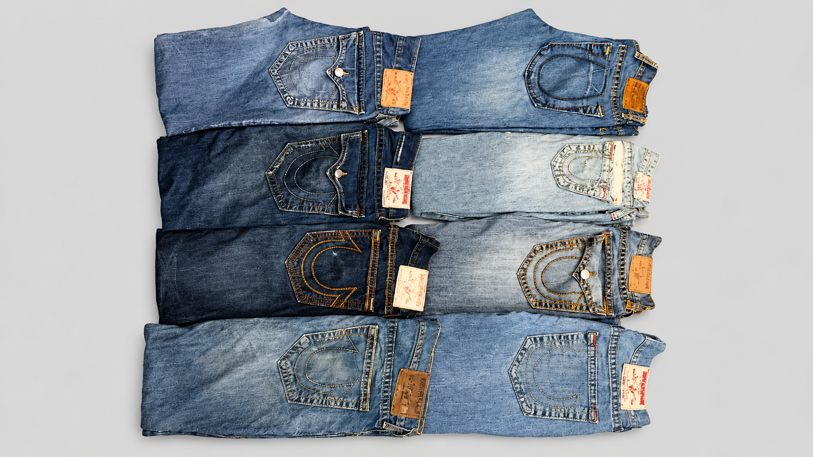 Custom vintage clothing bundle from a wholesale supplier