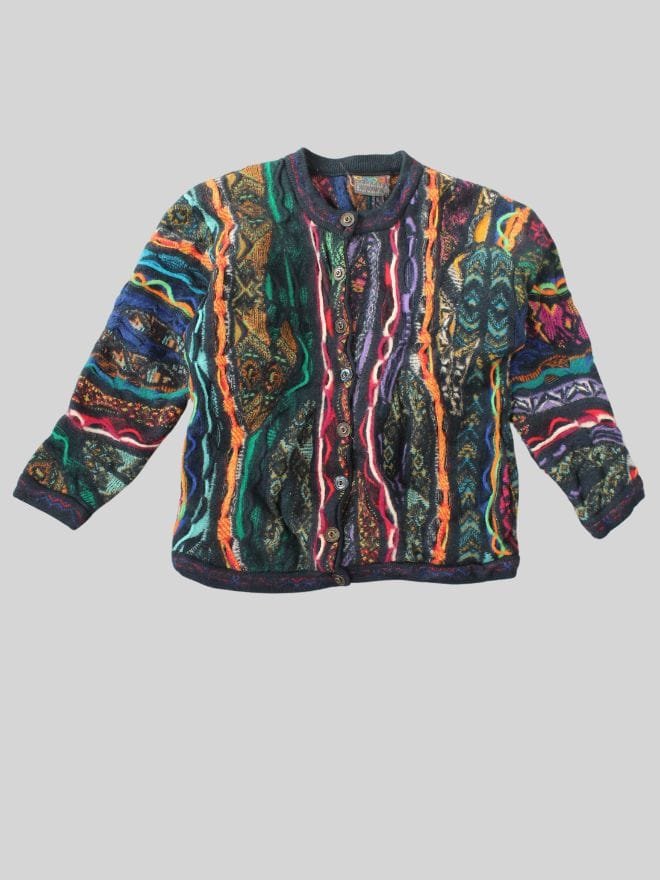 Vintage Coogi Style Multicolour Sweater