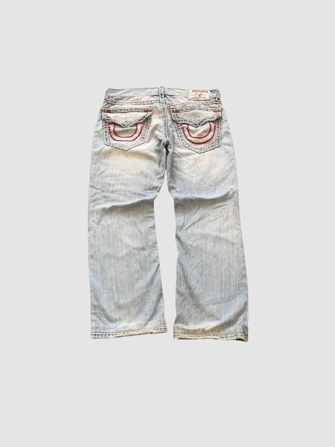 VINTAGE RARE TRUE RELIGION ROPE STITCH DENIM