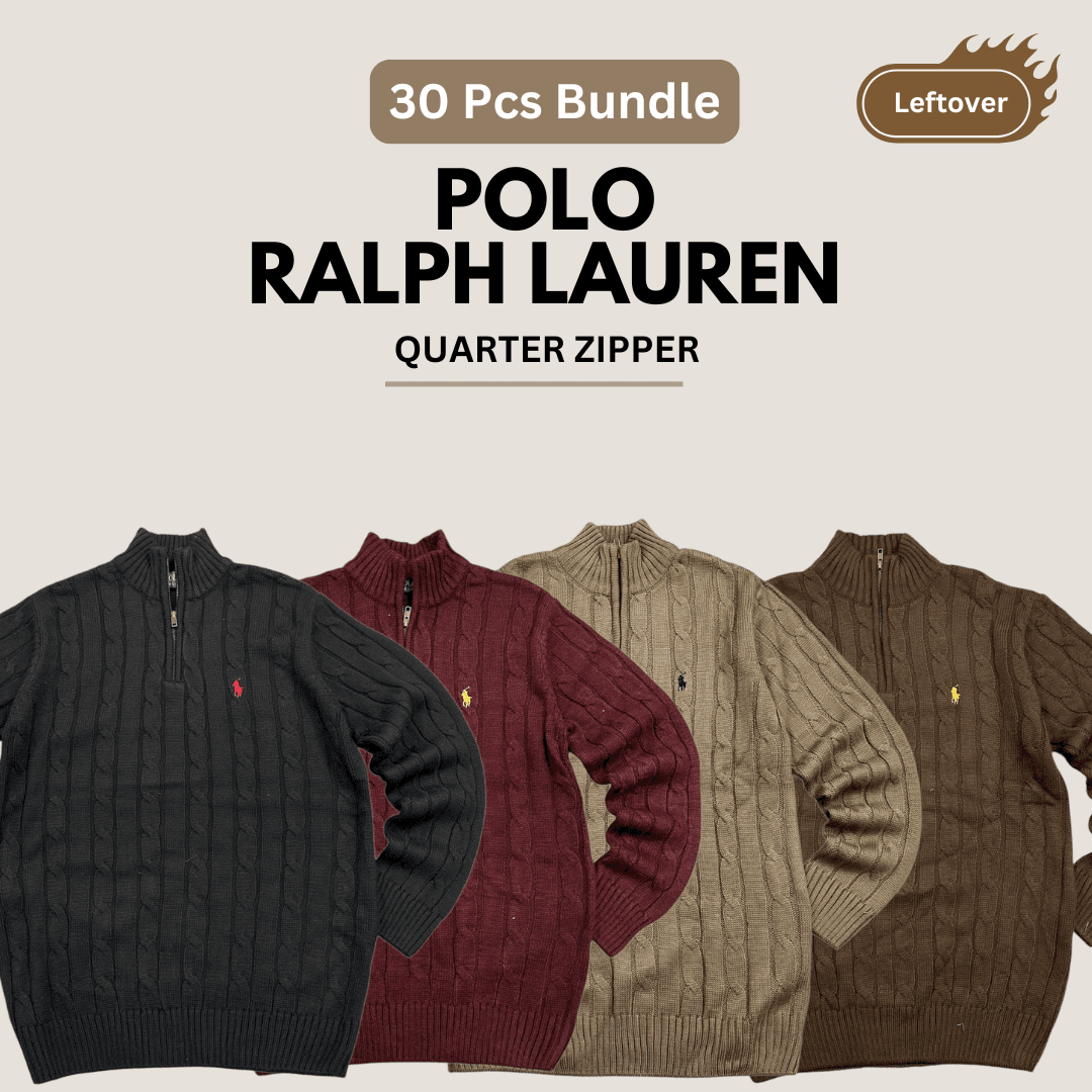 Polo Quarter Zipper 30 Pcs