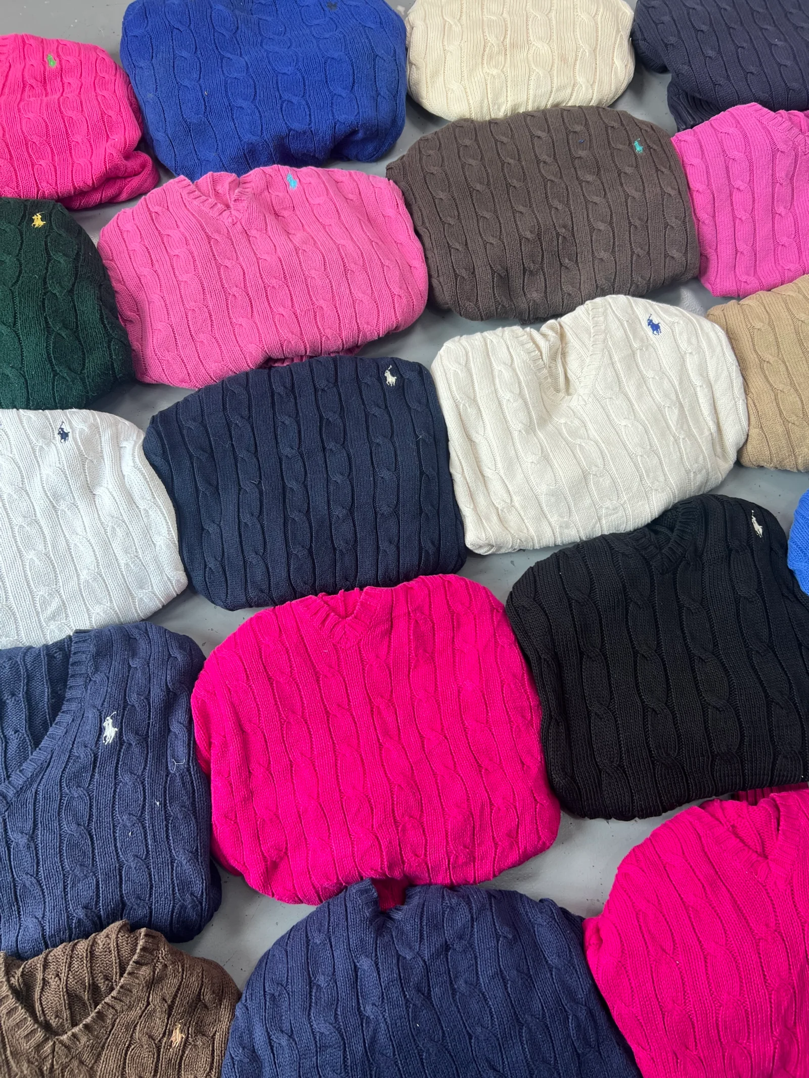 VINTAGE X RALPH LAUREN X CABLE KNIT( BUNDLE )