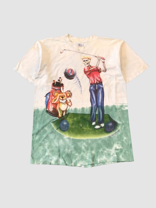 VINTAGE 1994 NOT FADE AWAY AOP GRAPHIC TEE