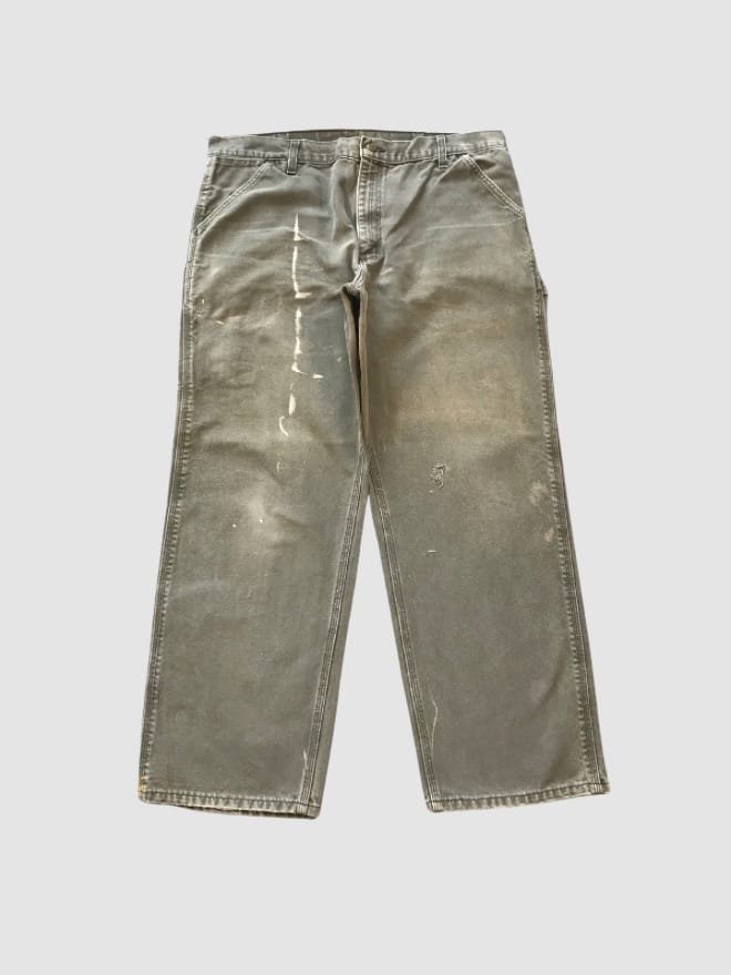 VINTAGE CARHARTT PAINT SPALTERS CARPENTER DENIM