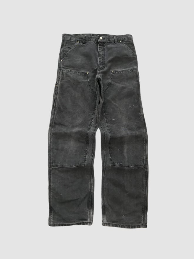 VINTAGE 90S CARHARTT SUNFADE DOUBLE KNEE DENIM