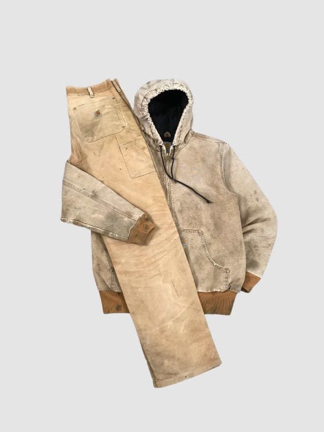 VINTAGE COMBO OF CARHARTT DOUBLE KNEE ACTIVE JACKET