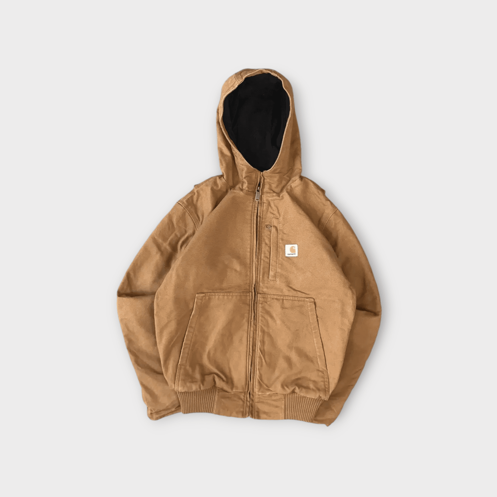 Vintage Carhartt J3371 Duck Fleece Lined Active Jacket