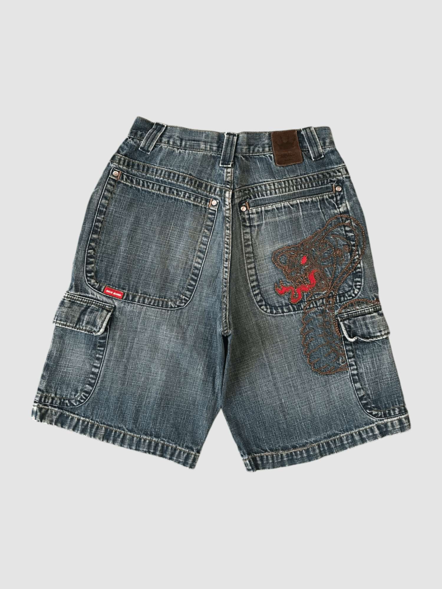 Vintage Snake JNCO Jeans Short’s Cargo Jorts