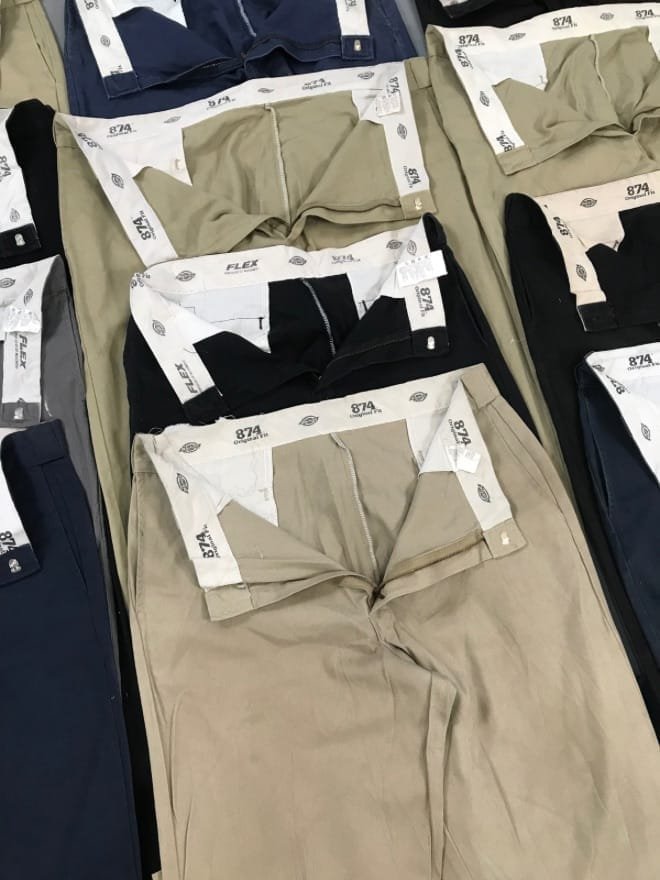 BUNDLE OF 15 VINTAGE DICKIES 874 PANTS