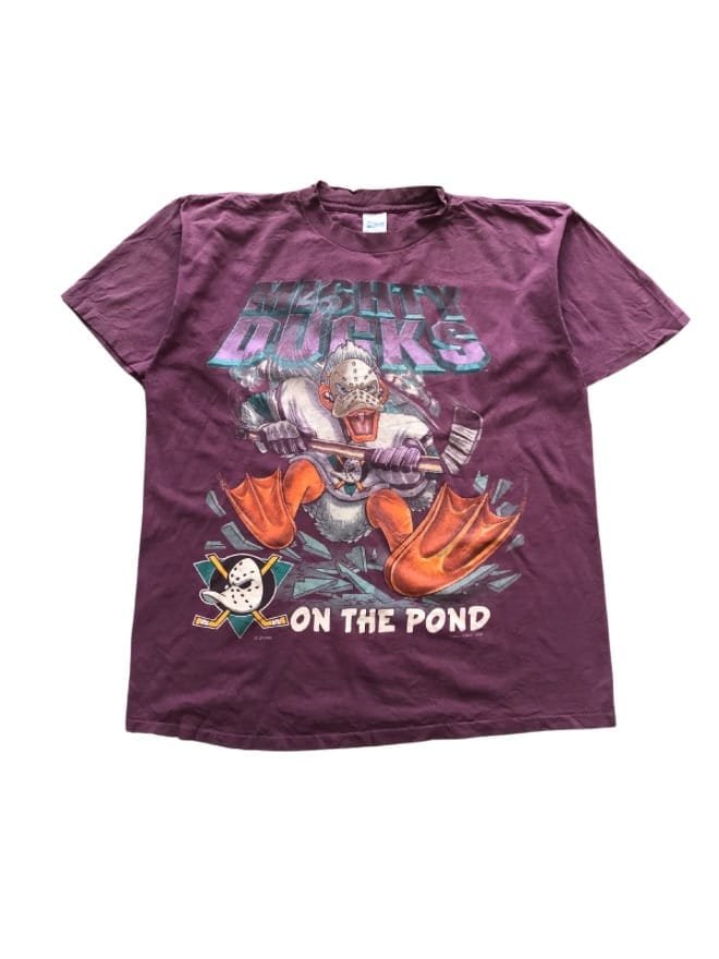 VINTAGE SALEM MIGHTY DUCK SINGLE STITCH TEE