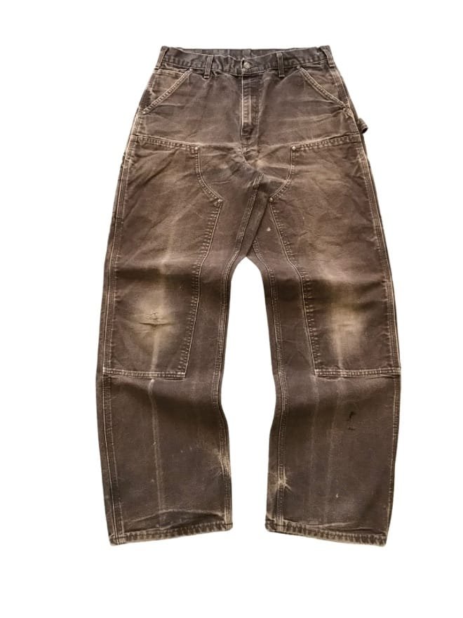 VINTAGE 90 CARHARTT DOUBLE KNEE B136 DKB CARPENTER DENIM