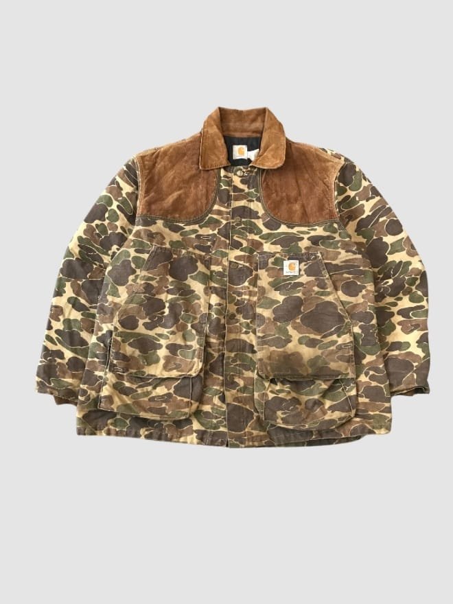 VINTAGE CARHARTT REALTREE QUILTED LINE ARCTIC JCAKET