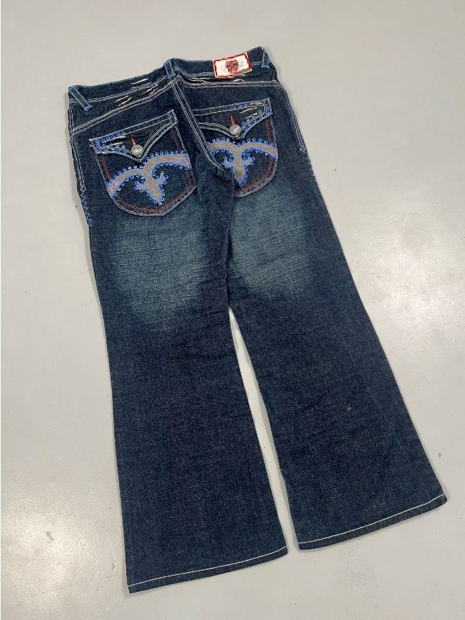 Vintage Laguna Beach Patched Denim – Blue (Men’s 36 / EU 52)