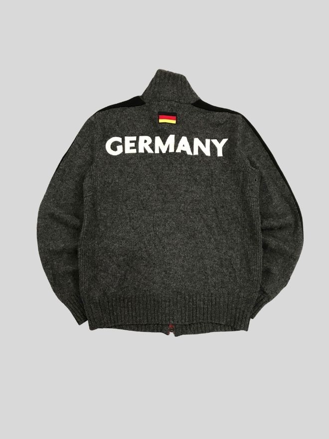 Vintage Polo Ralph Lauren Big Pony Germany Zip Sweater – Size M