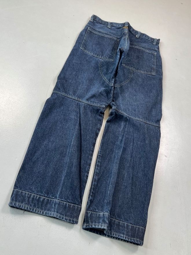 Vintage G-Star RAW Bikers Denim Pants – Size 32 Blue