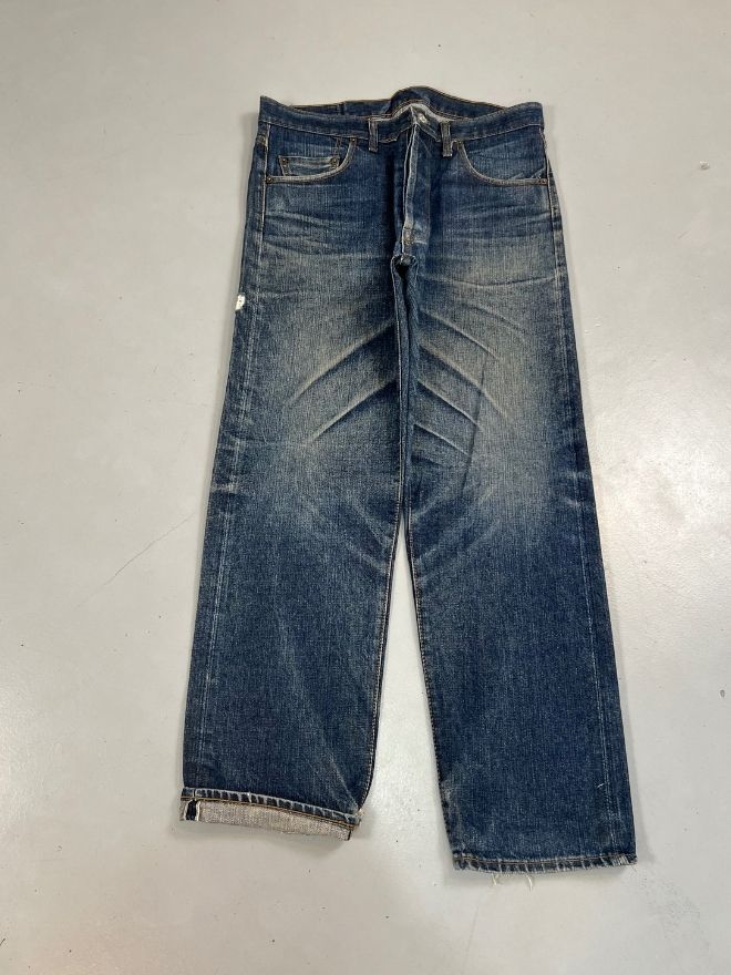 Vintage 90s Levi’s Selvedge Faded Denim – Size 36