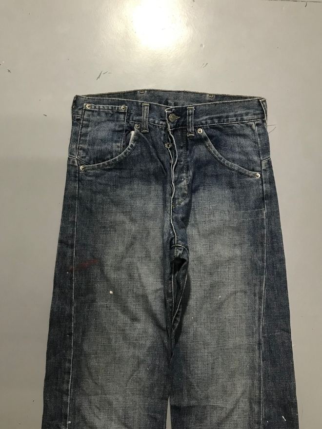 Vintage Levi’s Engineer Pant – Buckle Belt Denim