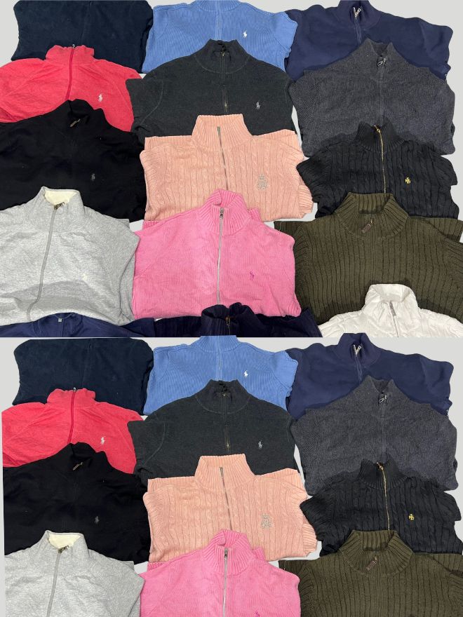 RALPH LAUREN VINTAGE HEAVY FULL ZIPPER ( BUNDLE )